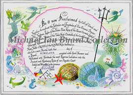 Crossing the Line Certificate for Carloe Dickinson